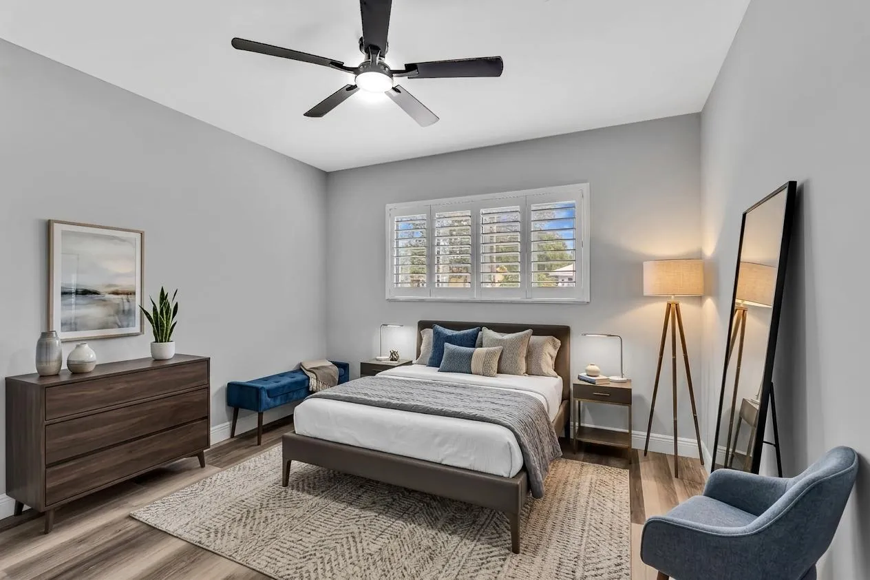 Staged Bedroom