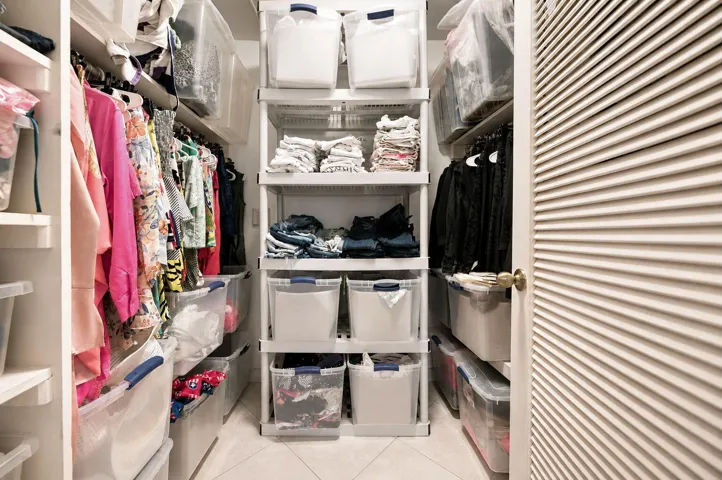 Walk-in clost