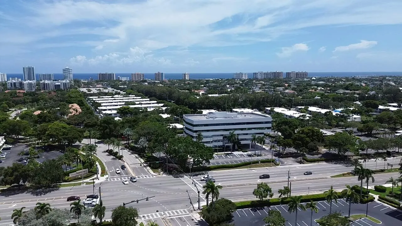 Location of building picture taken facing east