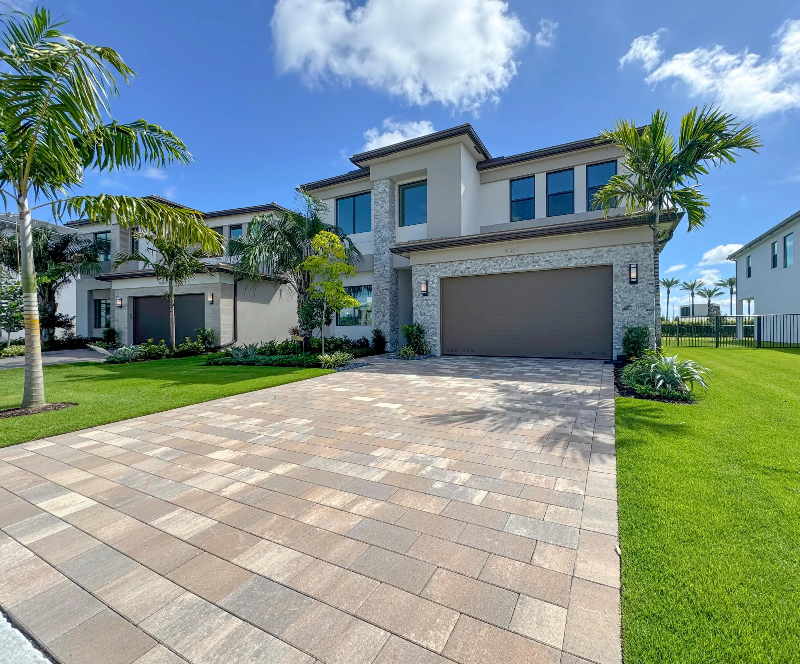 Exterior with long driveway