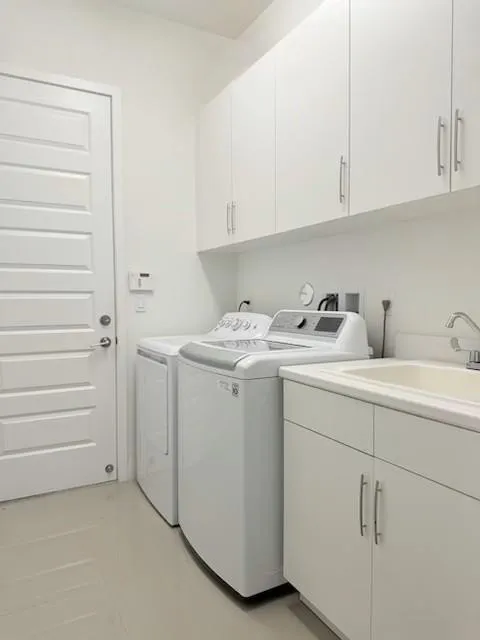 Laundry area