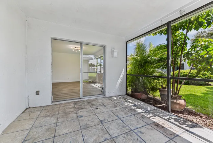 Enclosed Patio