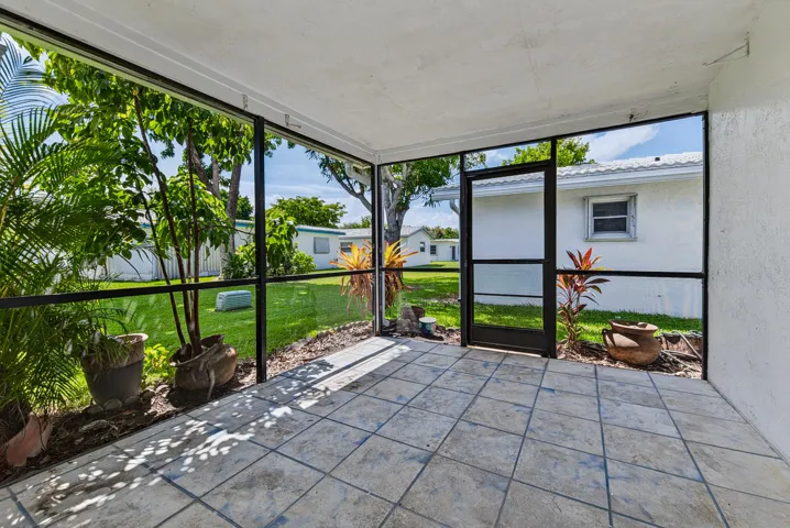 Enclosed Patio