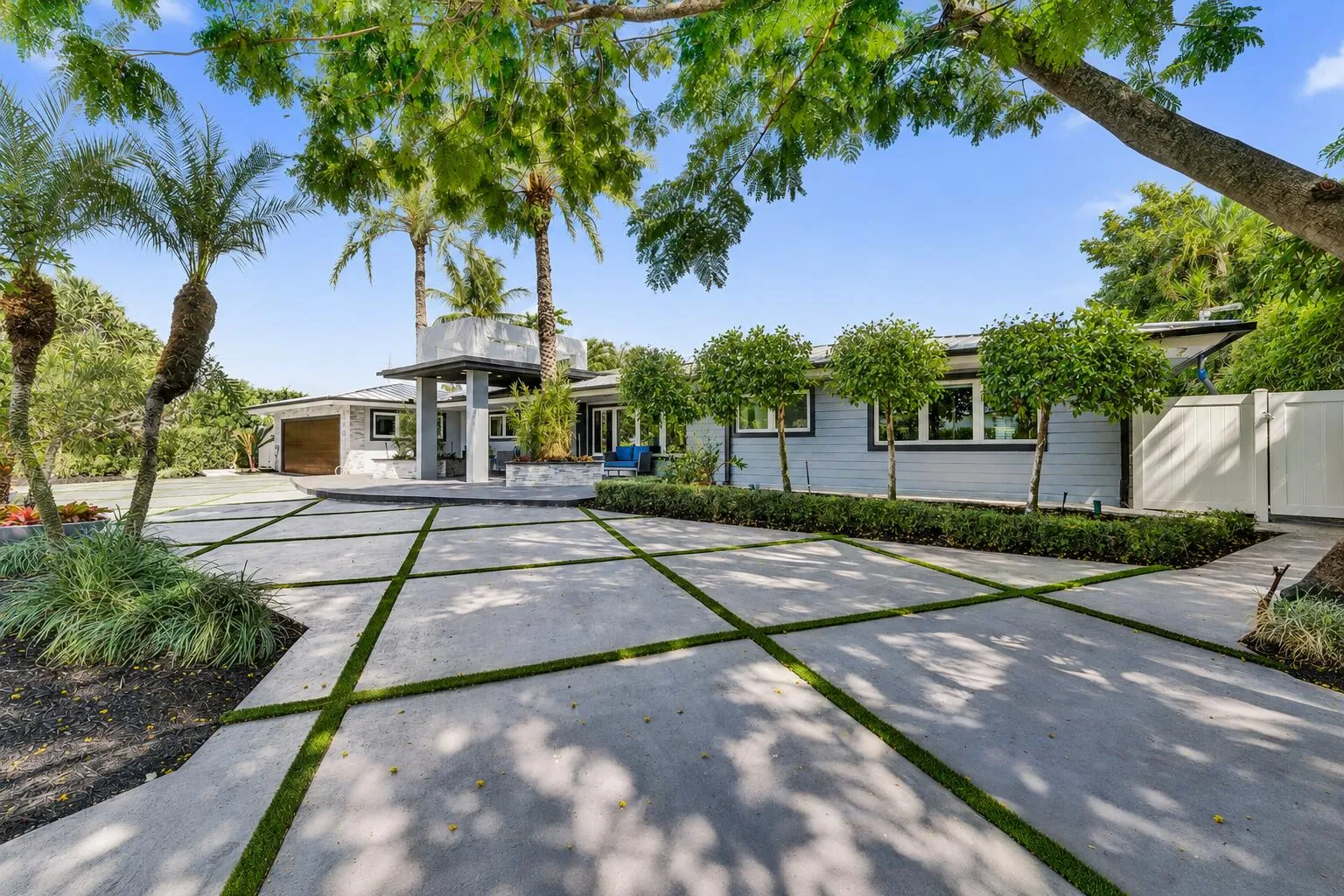 Designer driveway