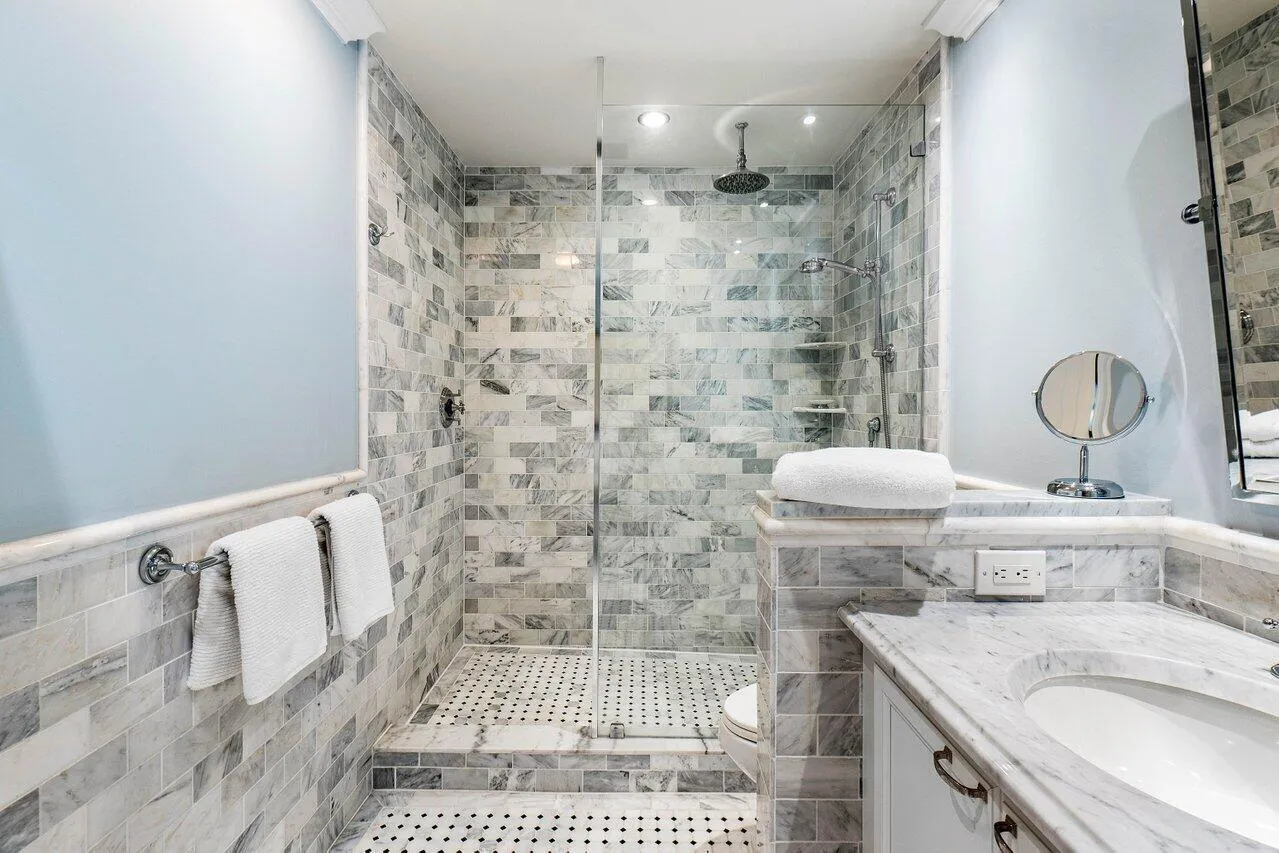 Main Bath Shower Area