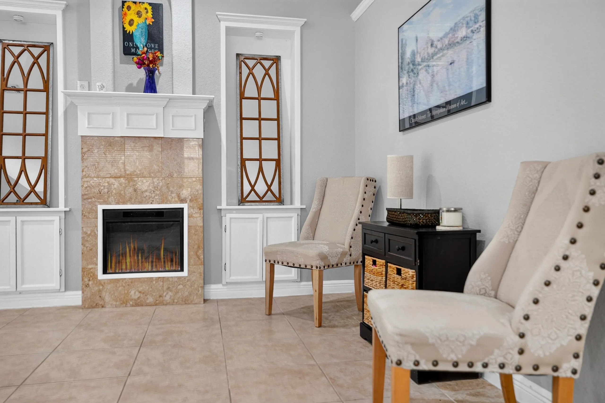 Electric fireplace