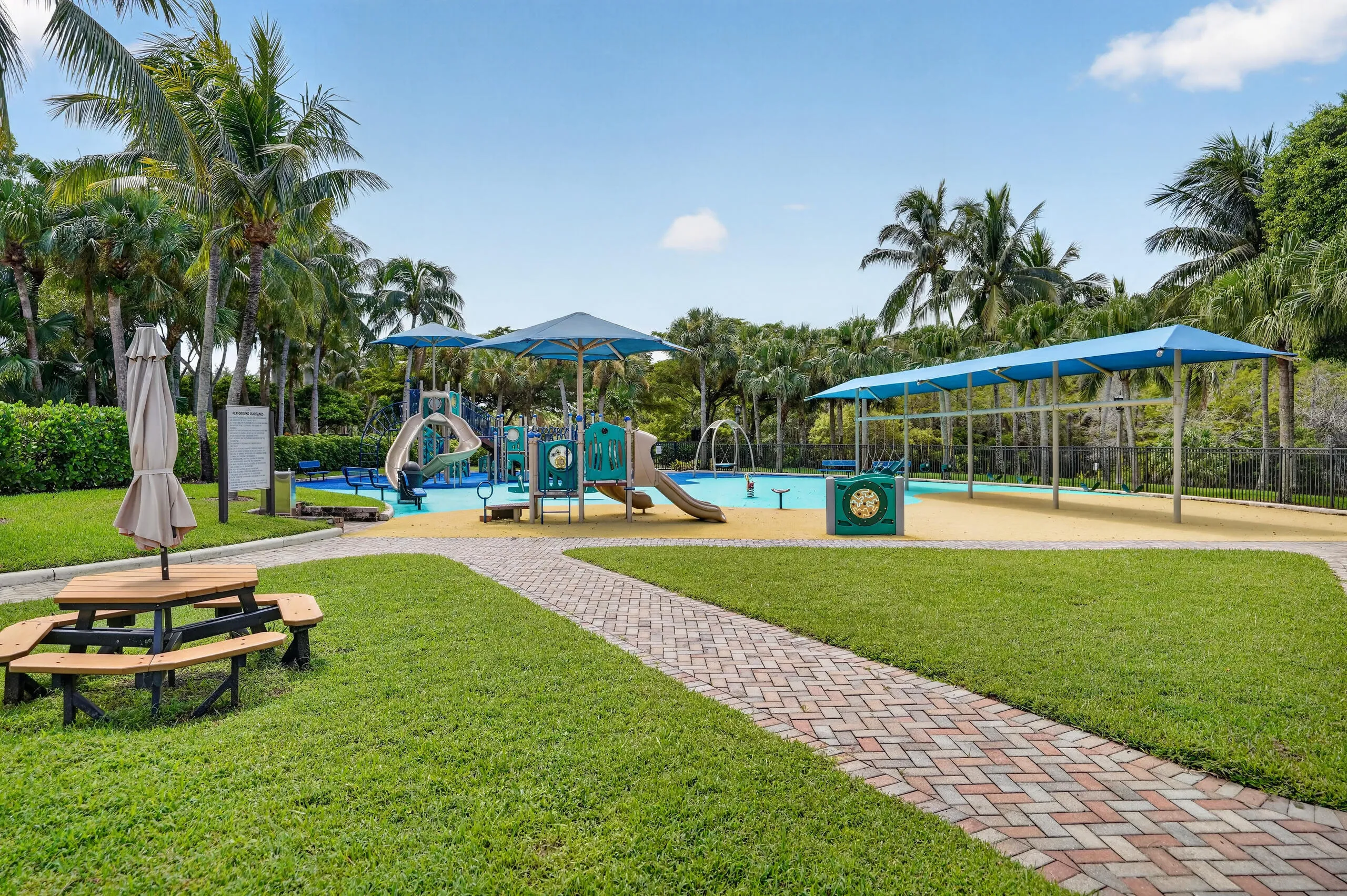 You can rent the playground for parties as well