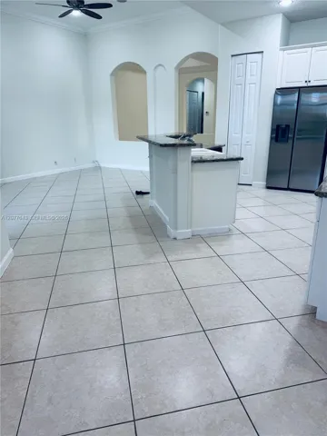 Kitchen, family room