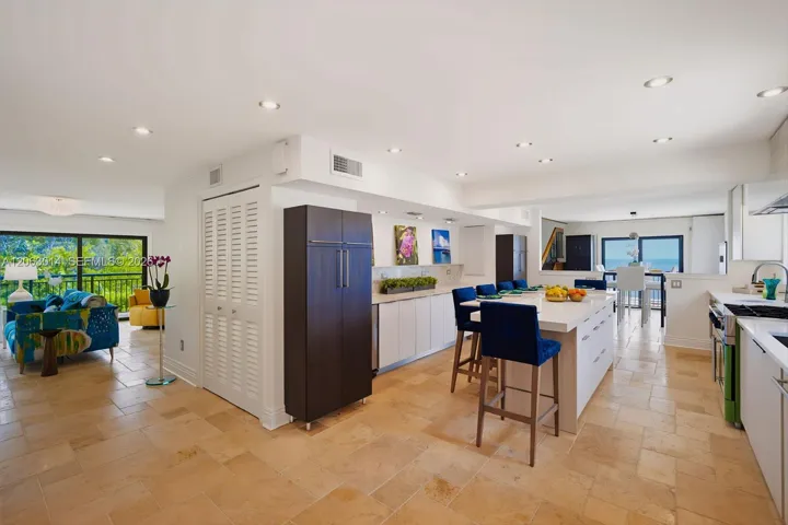 Kitchen w/ Adjacent Living Area