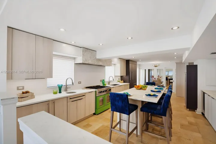 Kitchen w/ European Custom Cabinetry