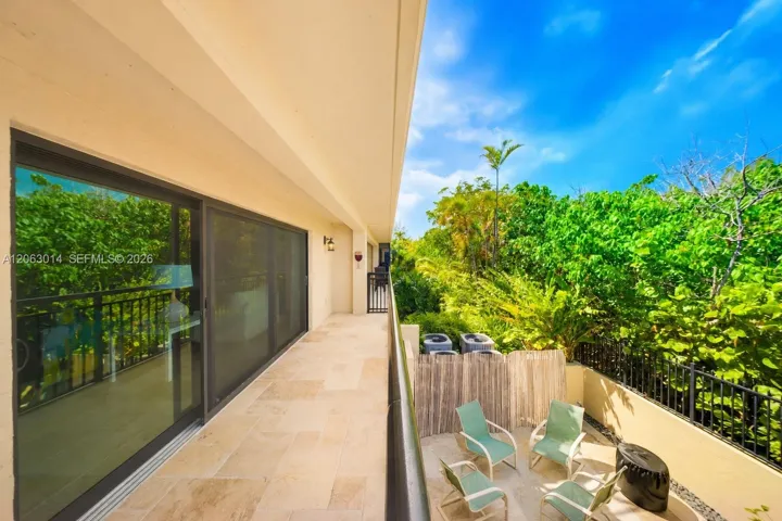 Terrace Overlooking Courtyard