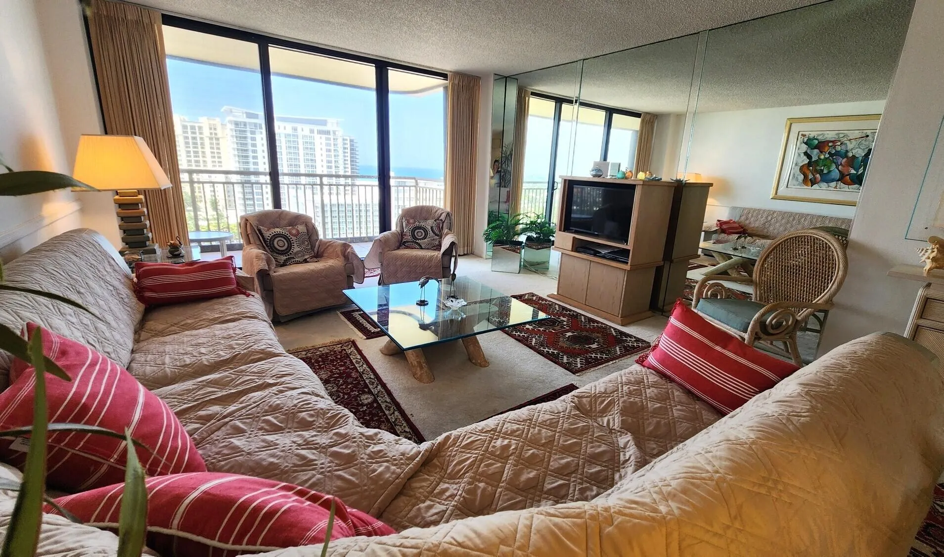 Ocean View from Living Room