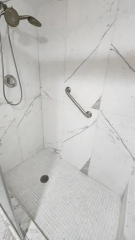 Remodeled Primary Shower