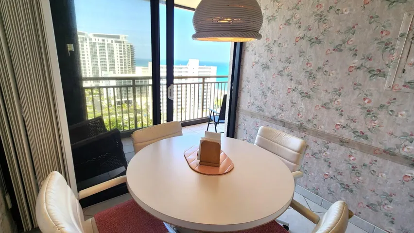 Ocean View from Breakfast Nook