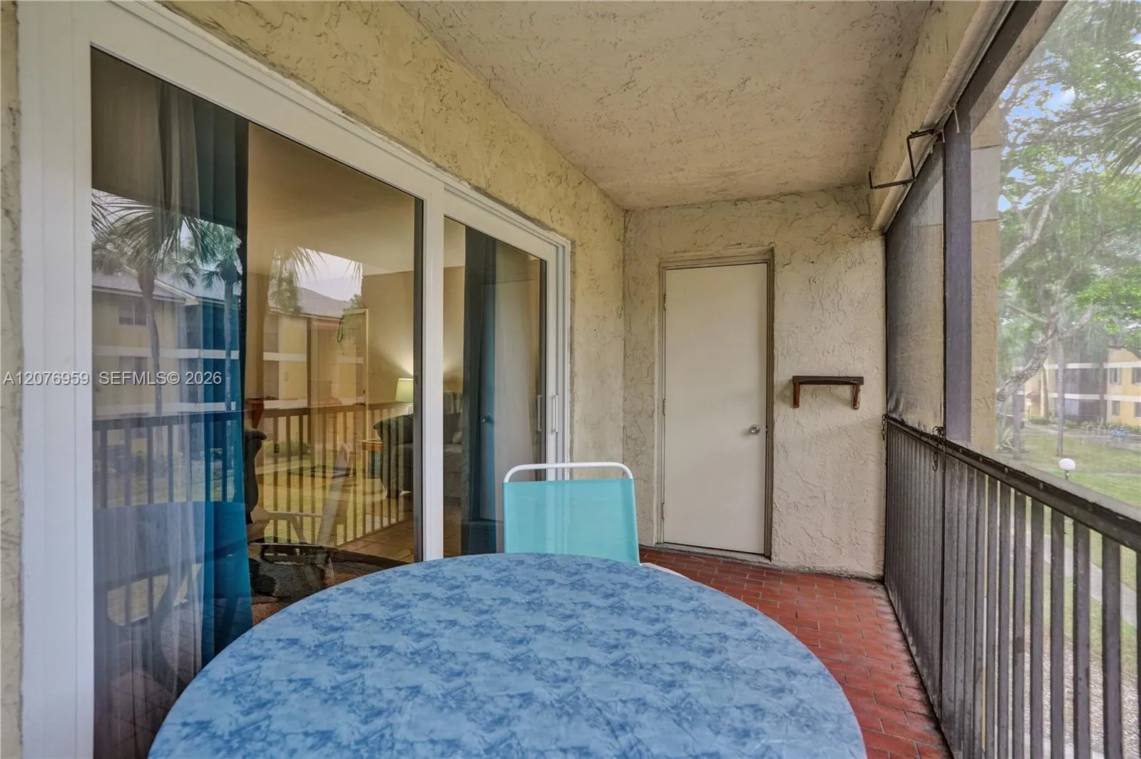Storage Closet on the porch