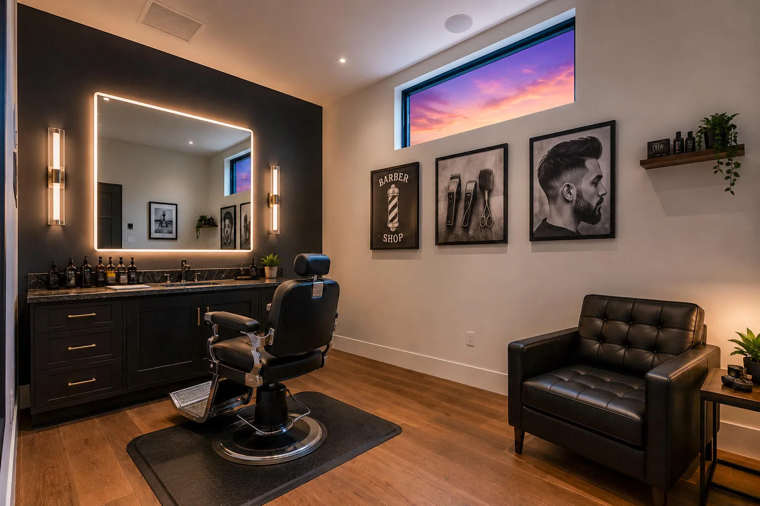 Barber Shop - AI Generated