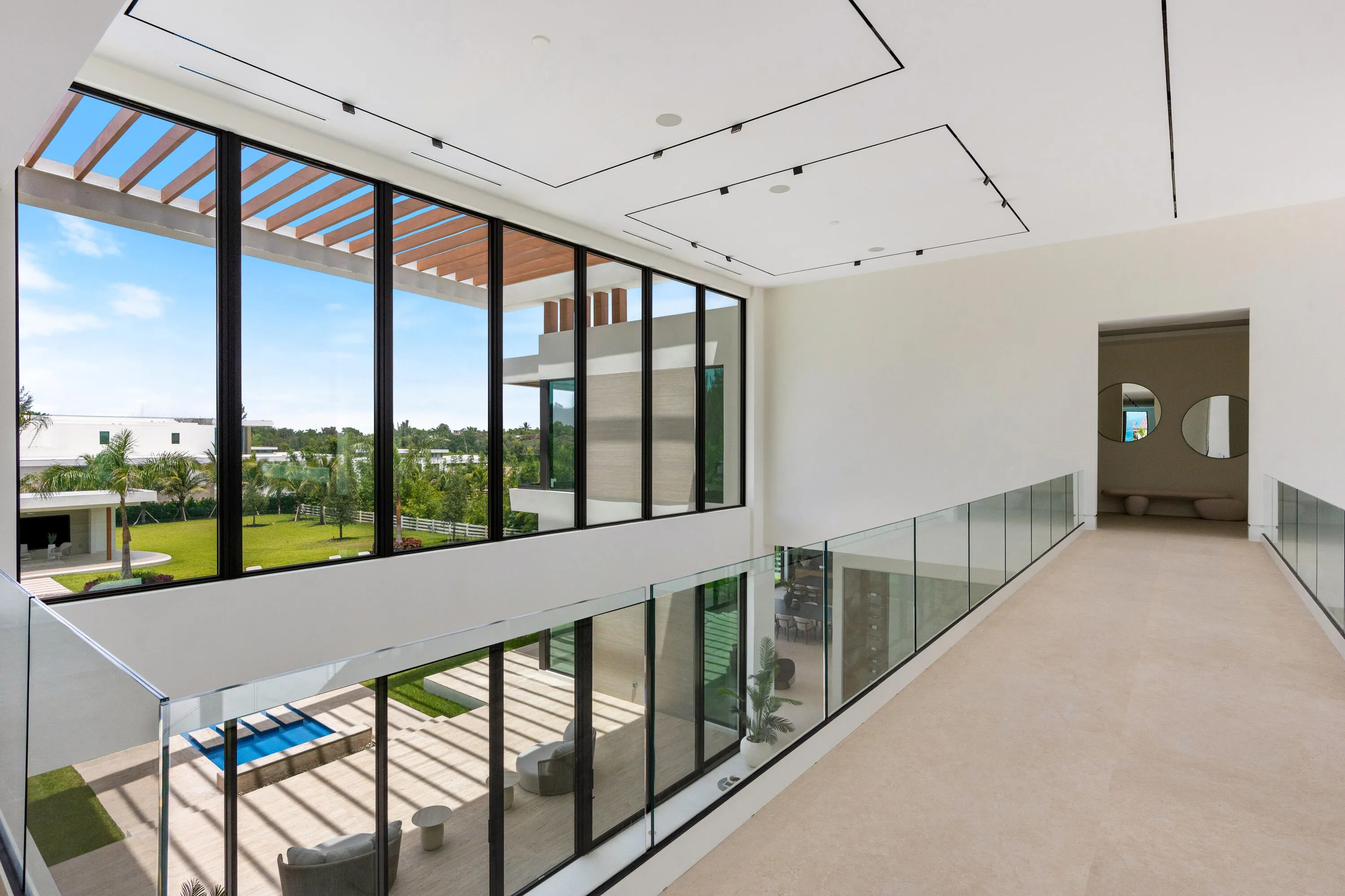 Bridge to Master Bedroom