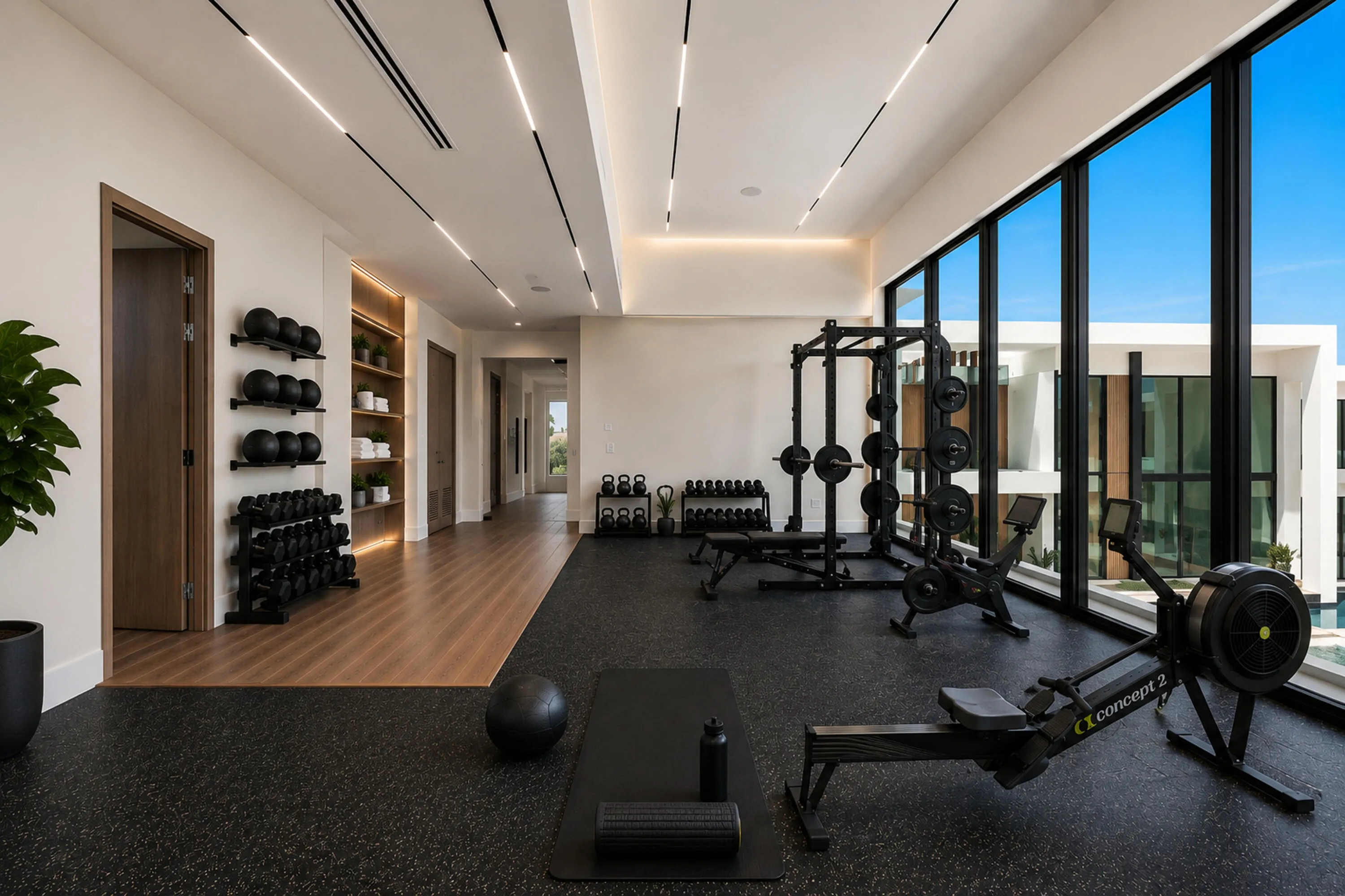 Gym - Virtually Staged