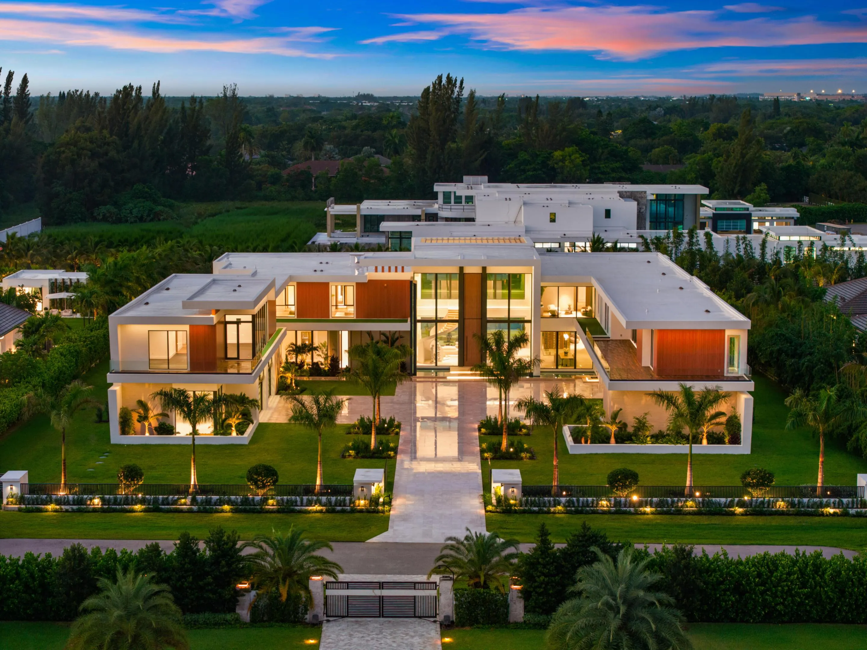 Front Aerial View of Property - Digitally Enhanced