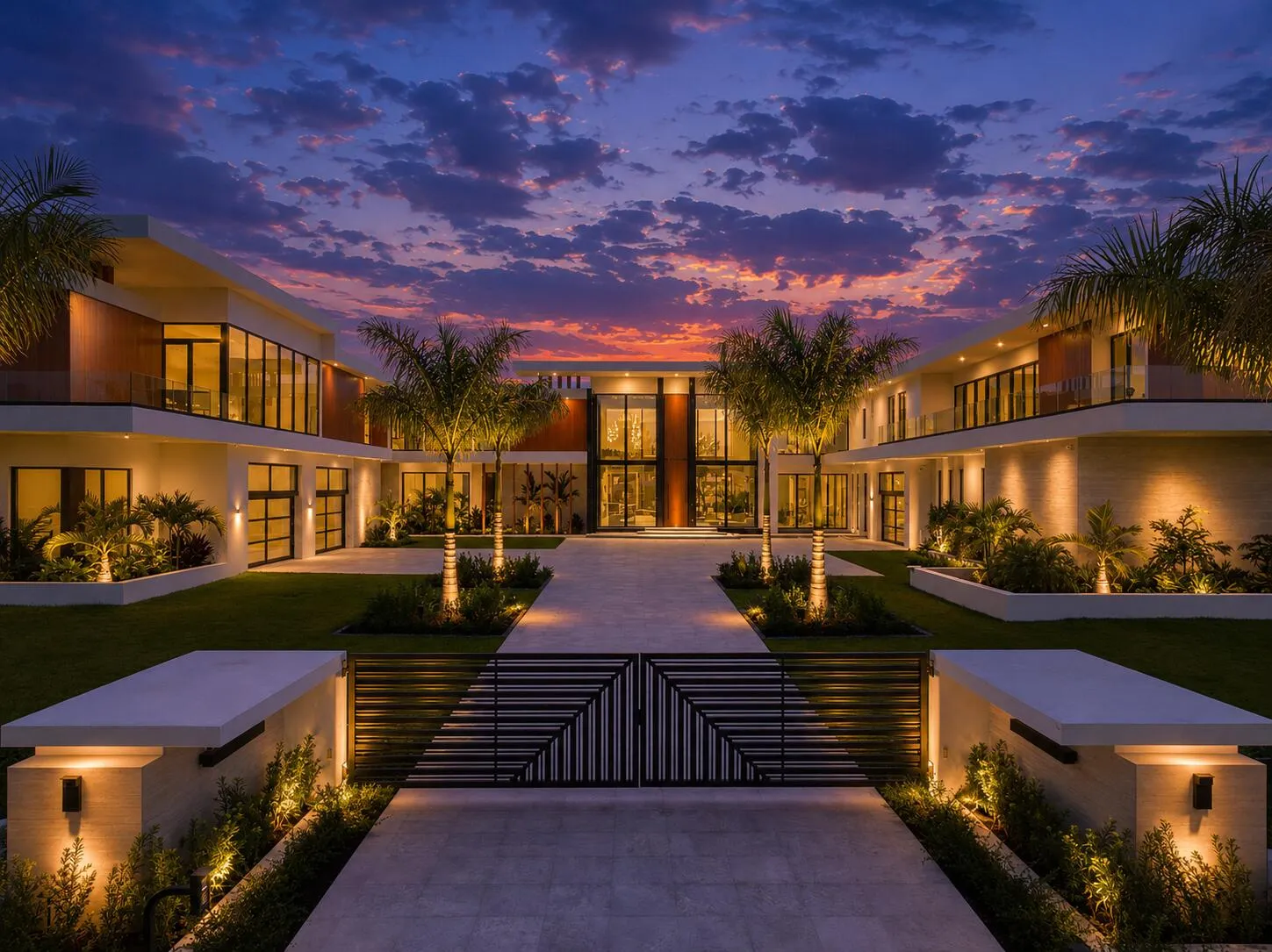 Front View of Property - Digitally Enhanced