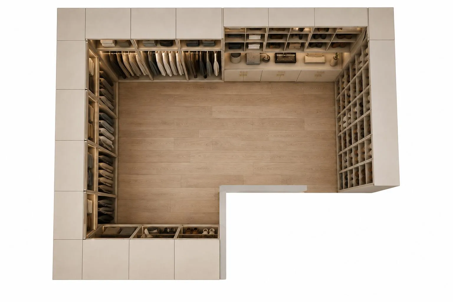 Gentleman's Master Closet - AI Created