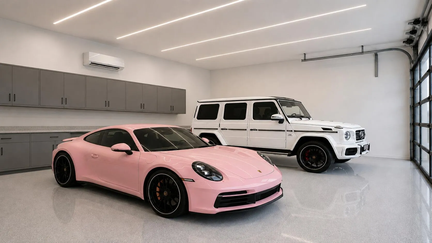 Lady's Garage - Virtually Staged