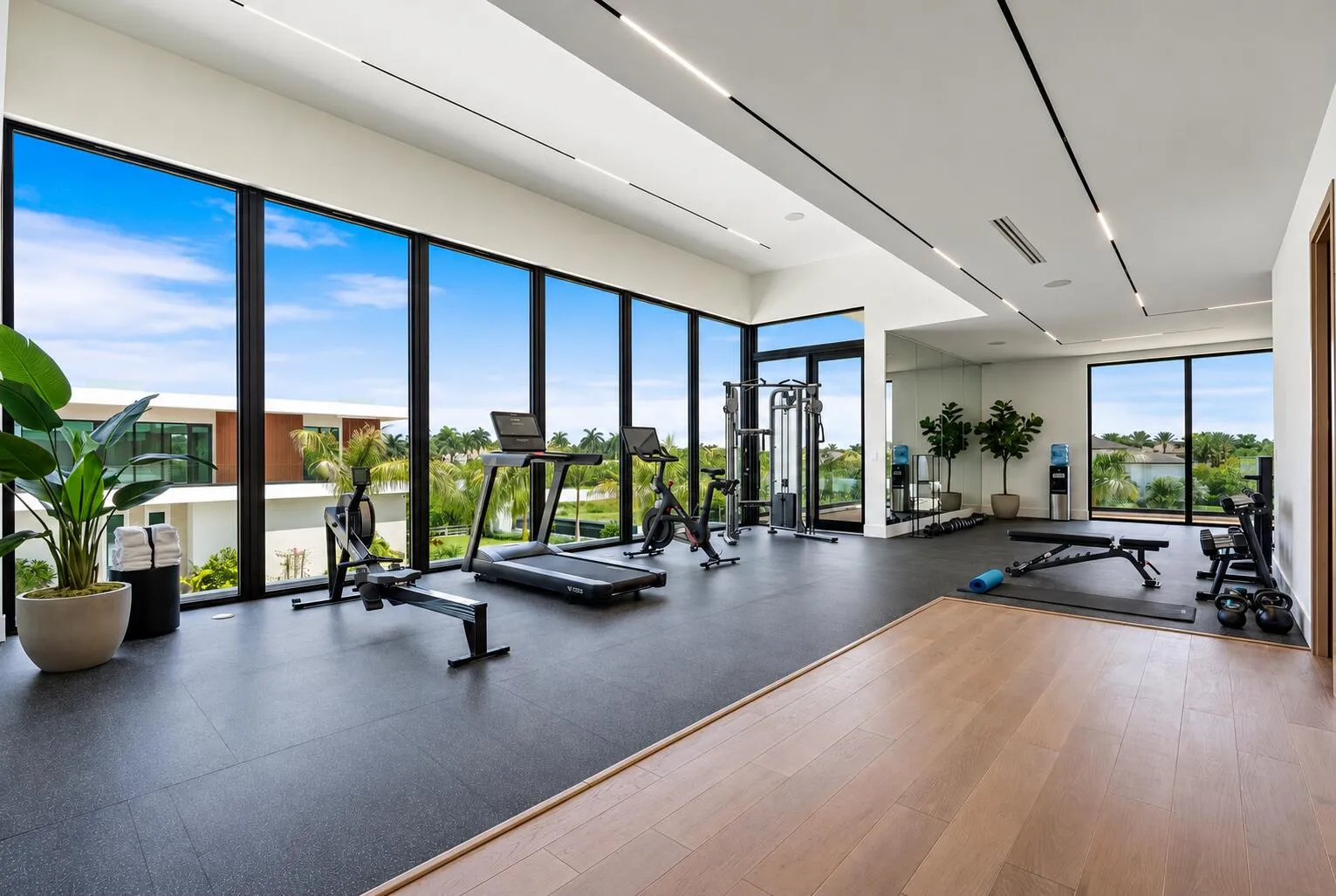 Gym - Virtually Staged