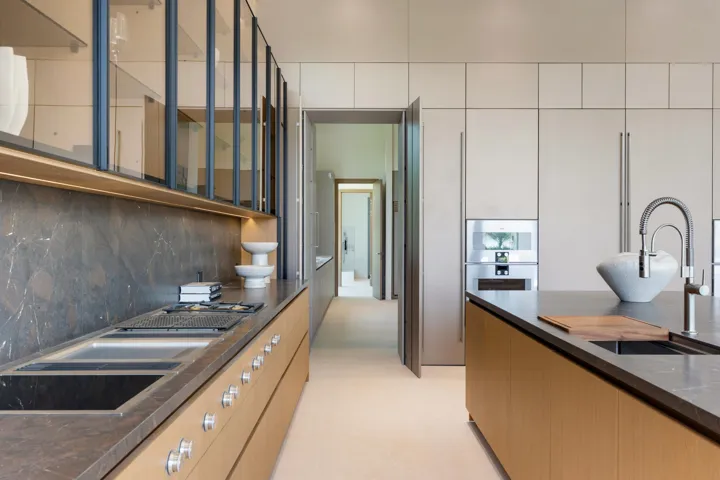 Kitchen with View of Butler's Pantry