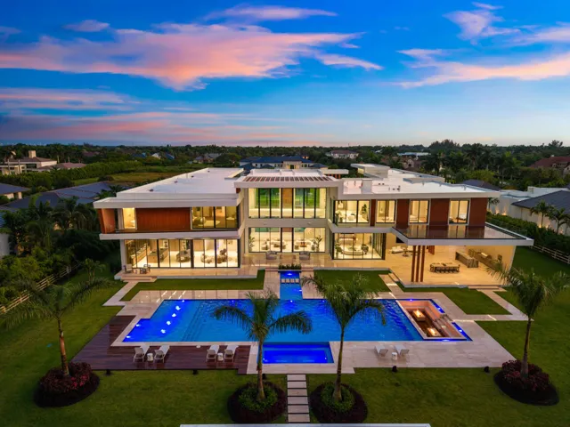 Back Aerial View of Property - Digitally Enhanced