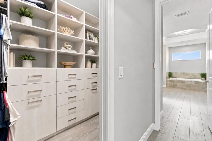 1st walk in closet in primary