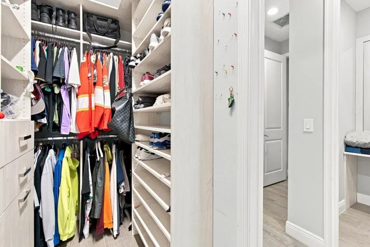 1st walk in closet