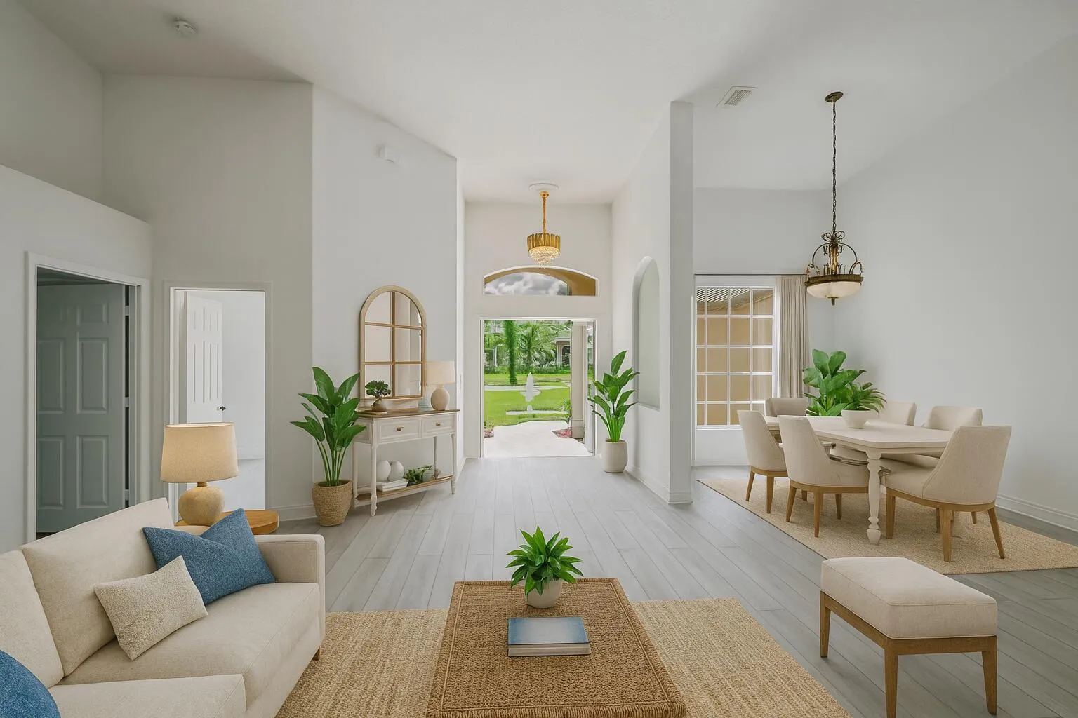 Bright and Elegant Living Space