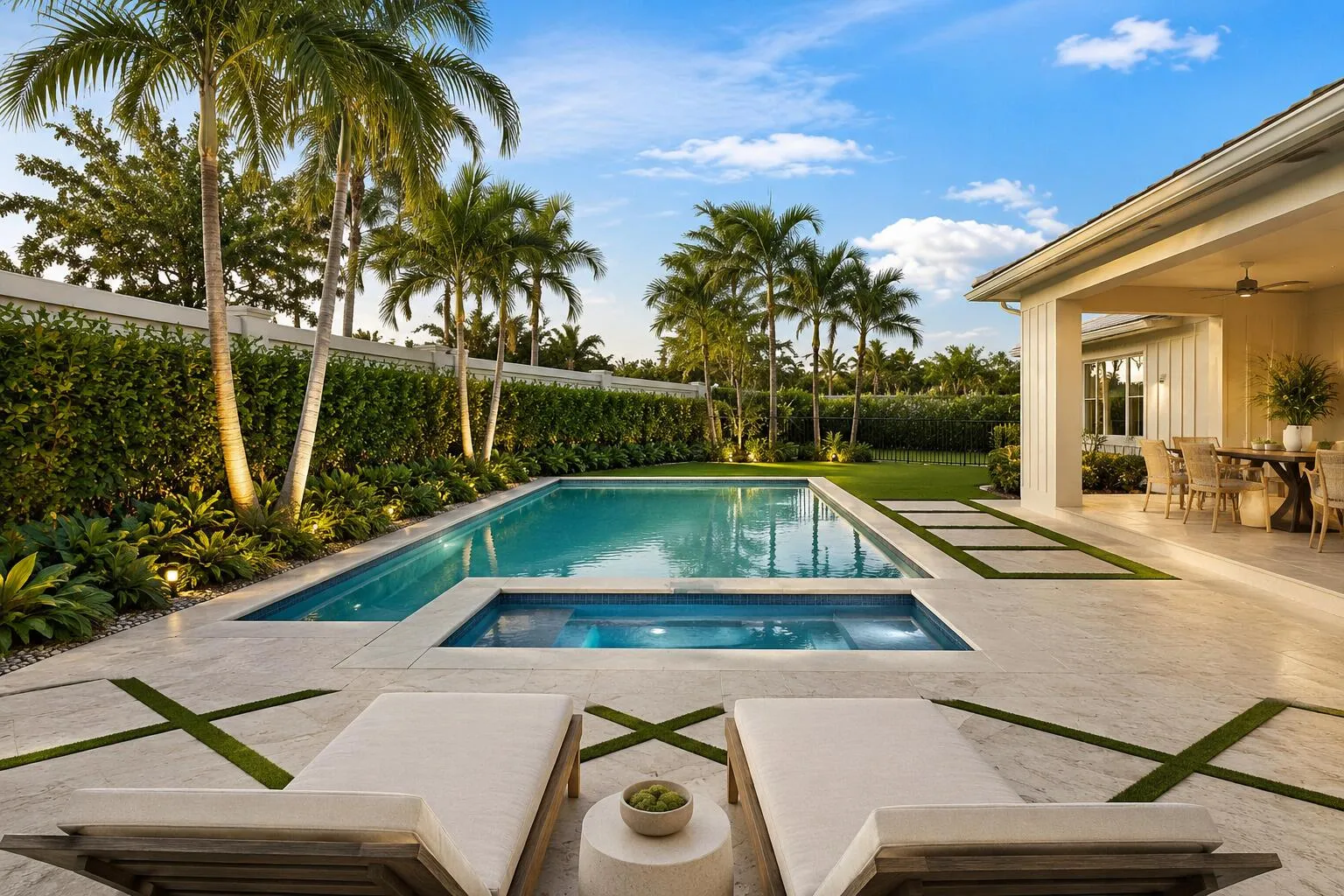 RENDERING OF POSSIBLE ADDITION OF POOL