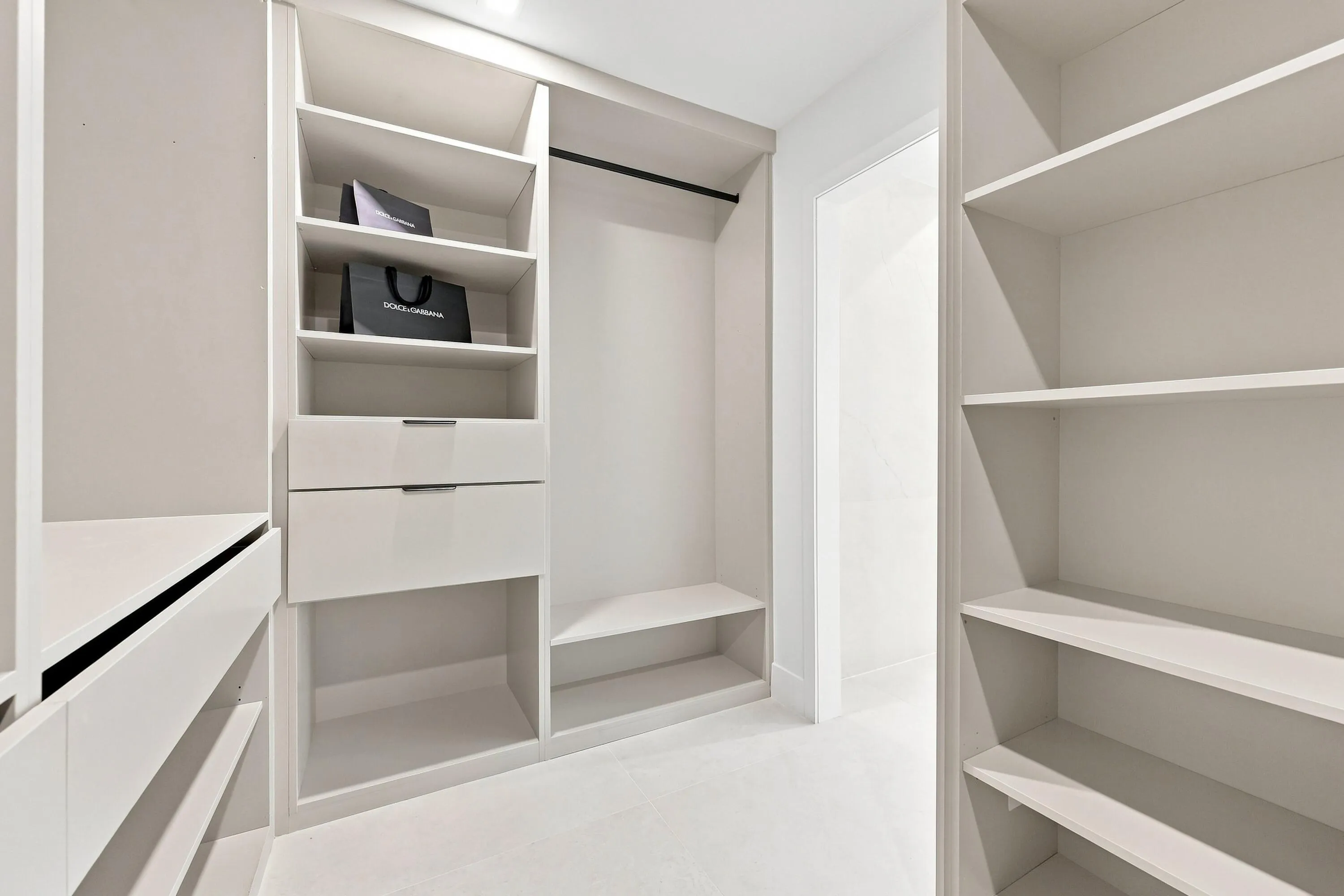 primary closet