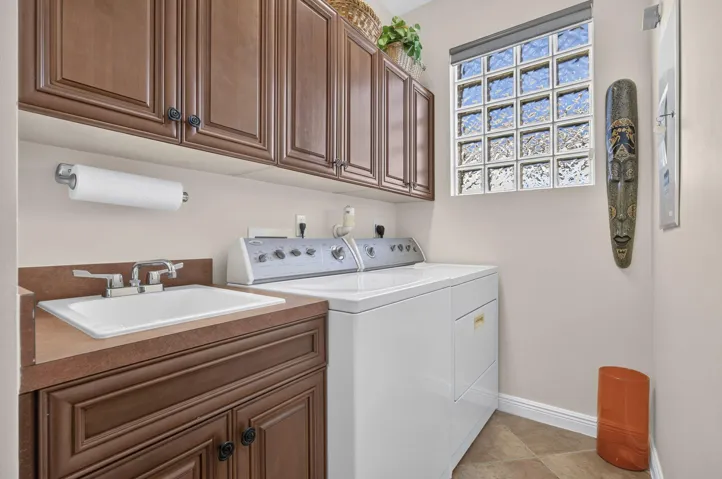 Upgrades to Landry Room Cabinetry