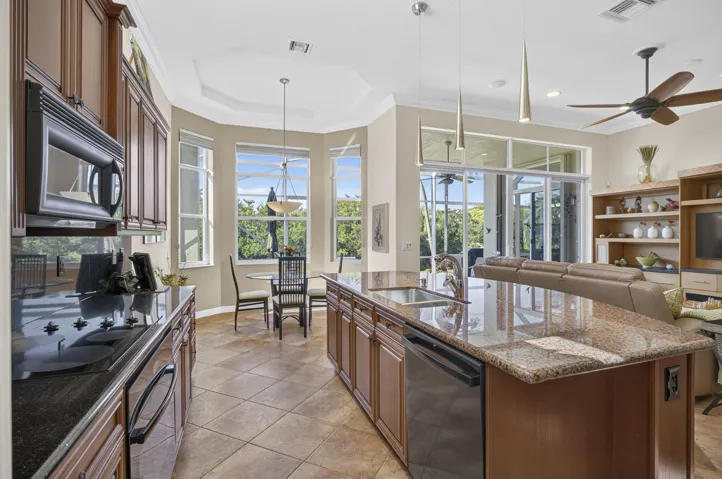 Upgrades with Wood Cabinetry, CookTop and Oven