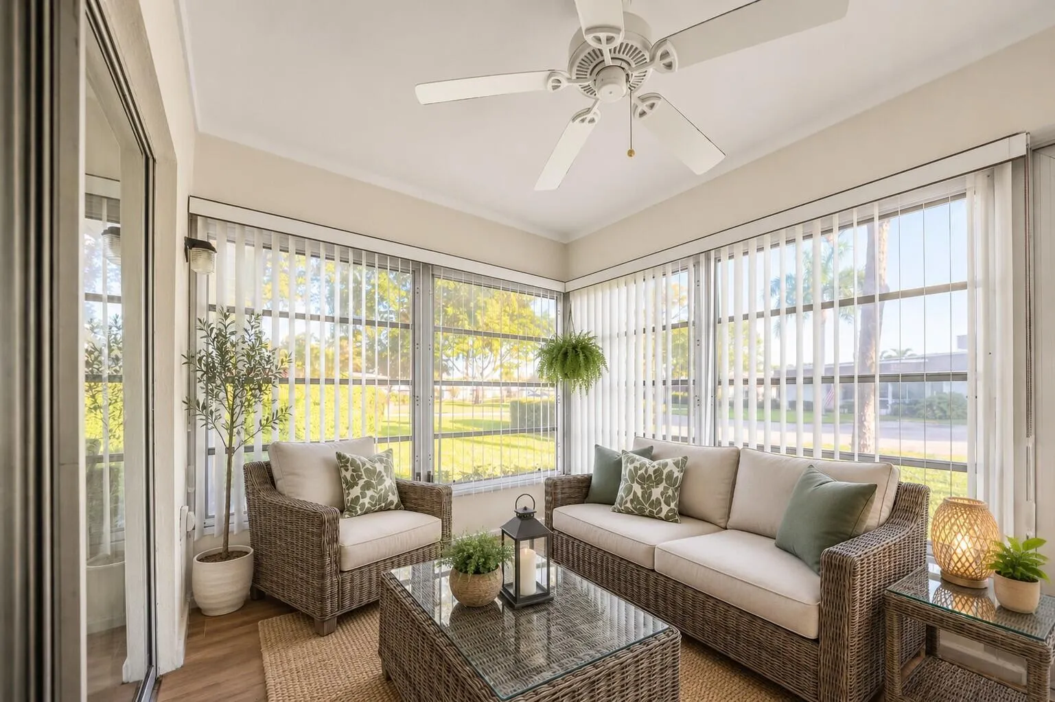 porch staged