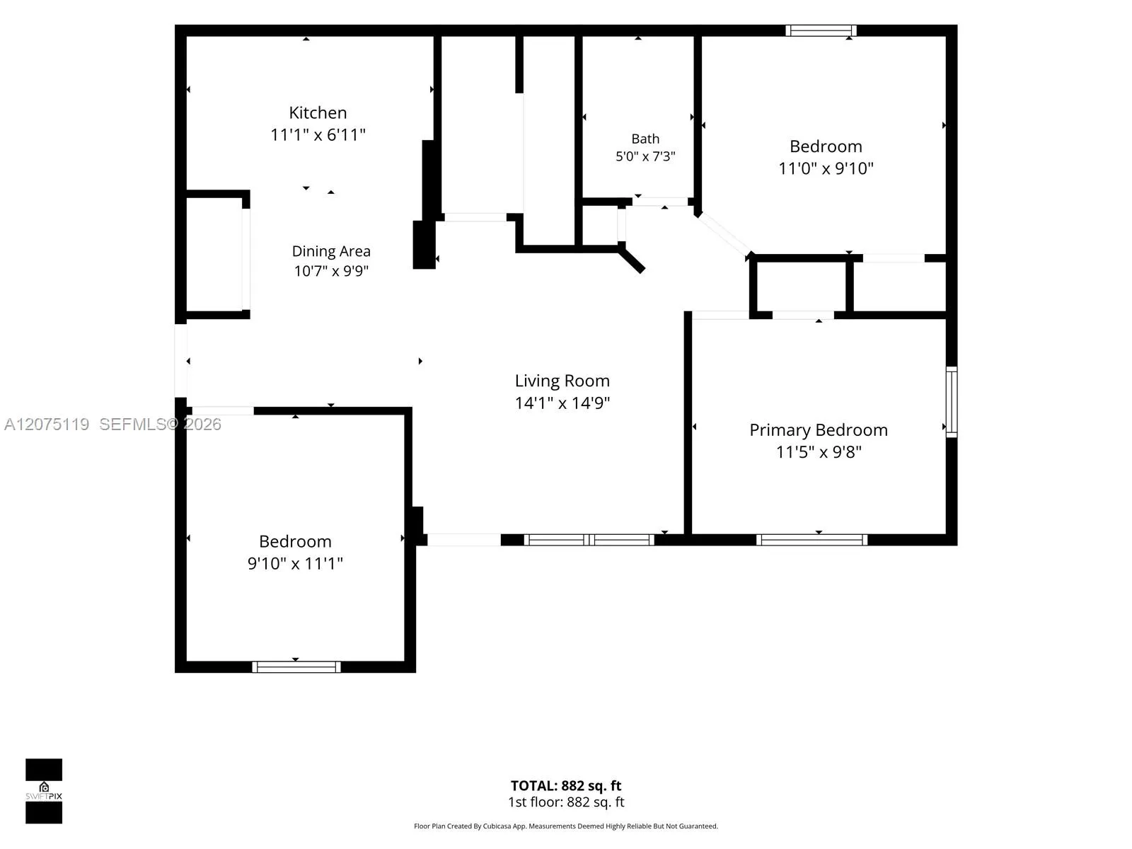 Main House3 Bed/1 Bath