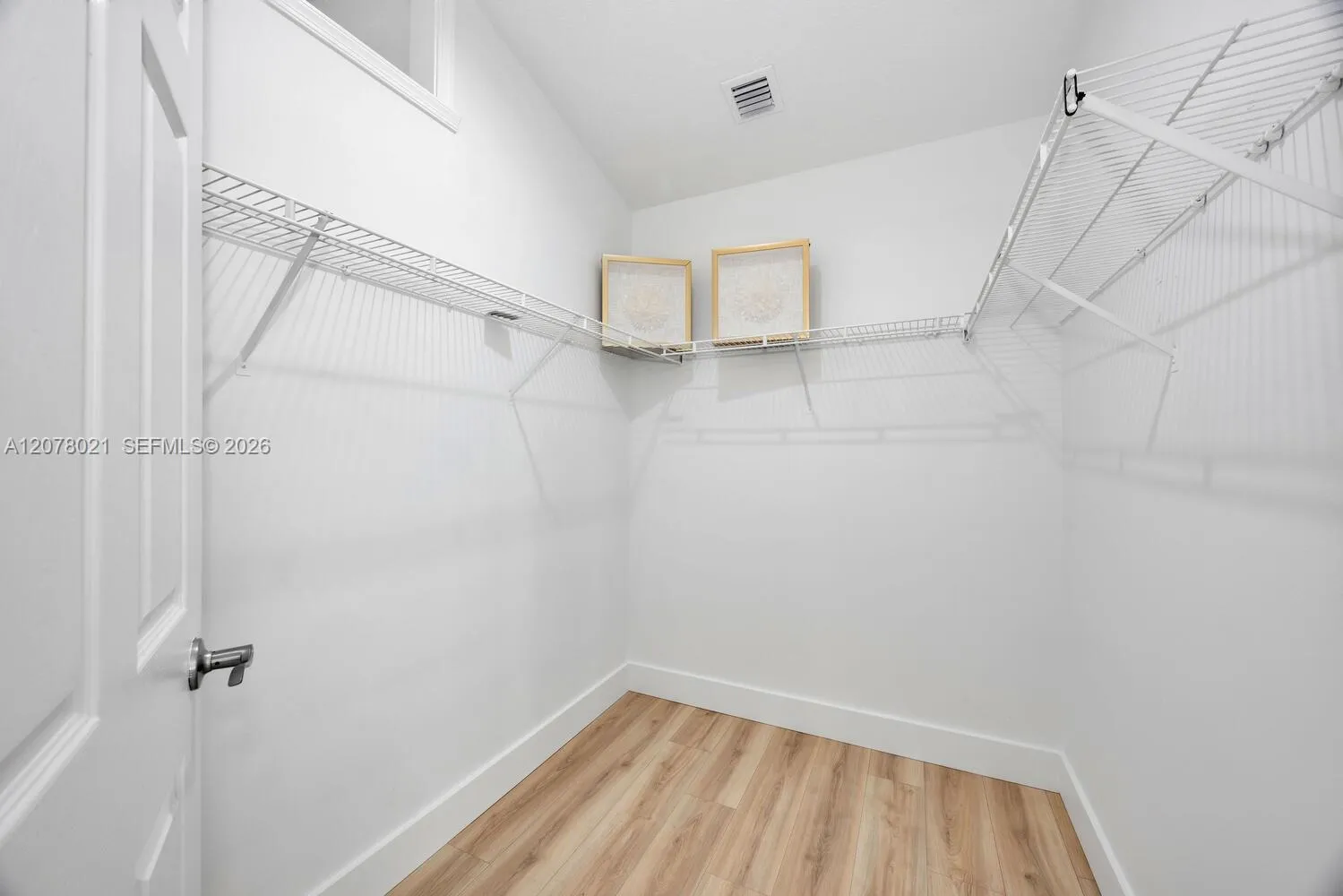 Master closet