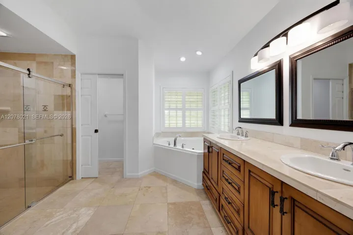 Master bathroom