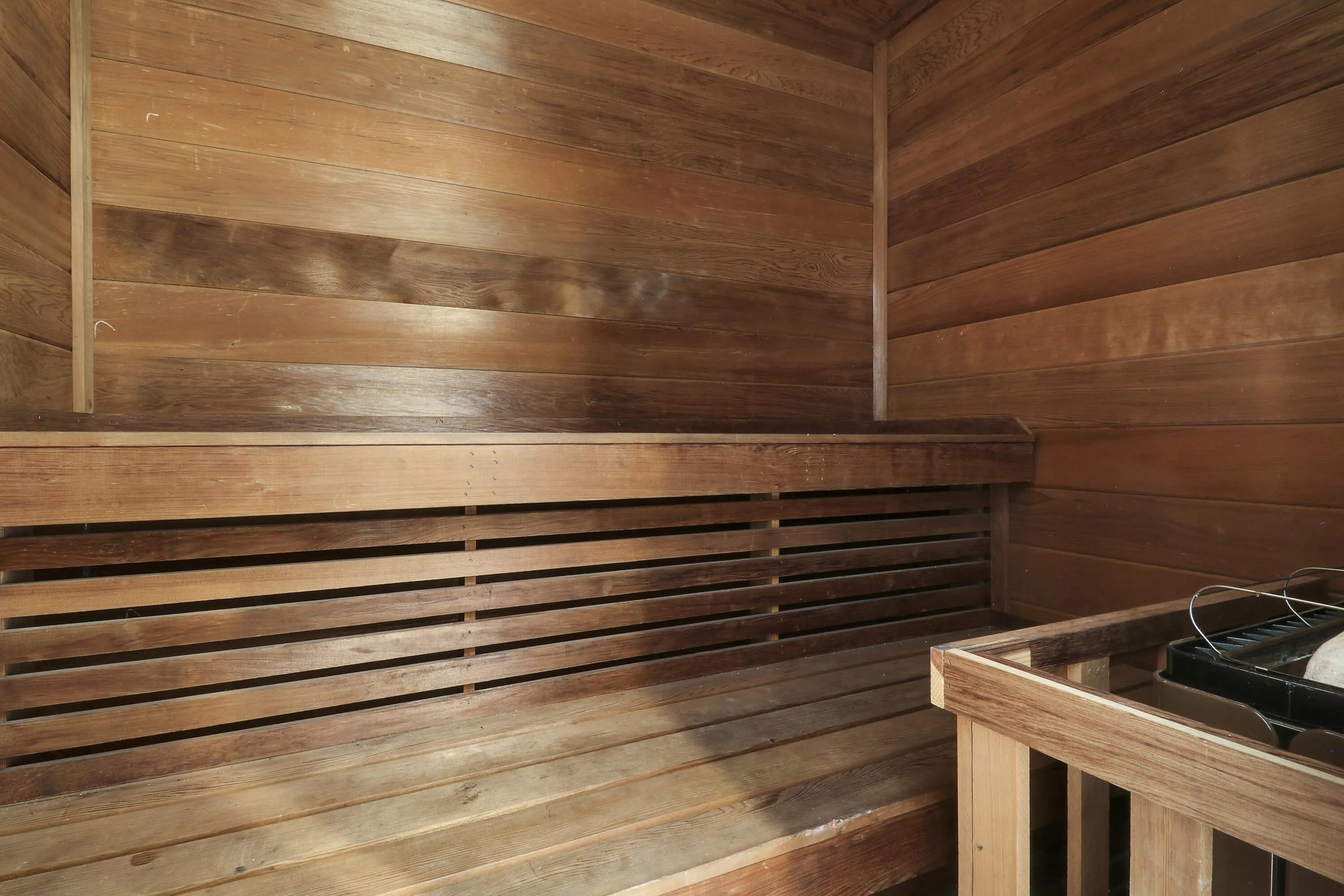 Private sauna located within the primary suite