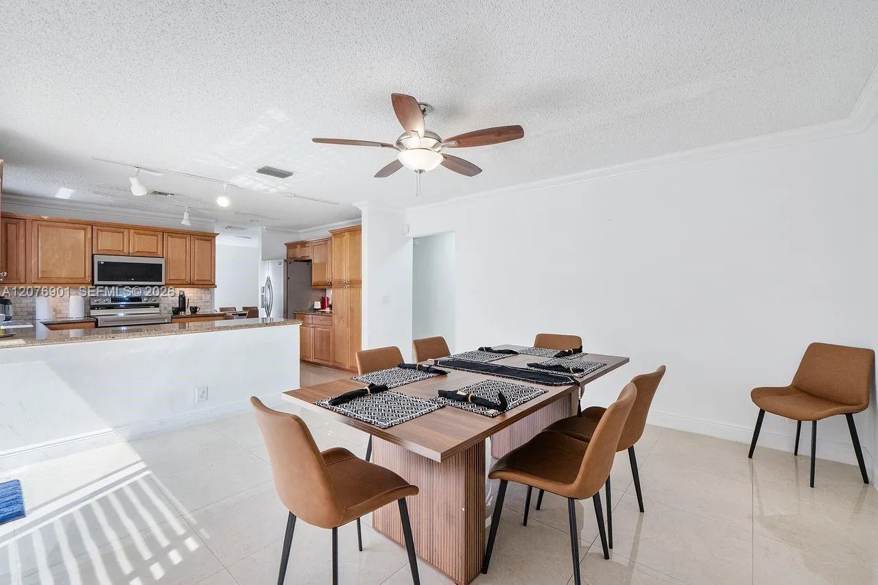 Dining 1_ Opened floor plan with the kitchen
