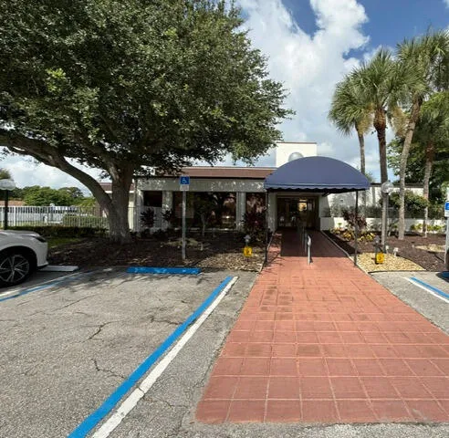 Clubhouse Entrance