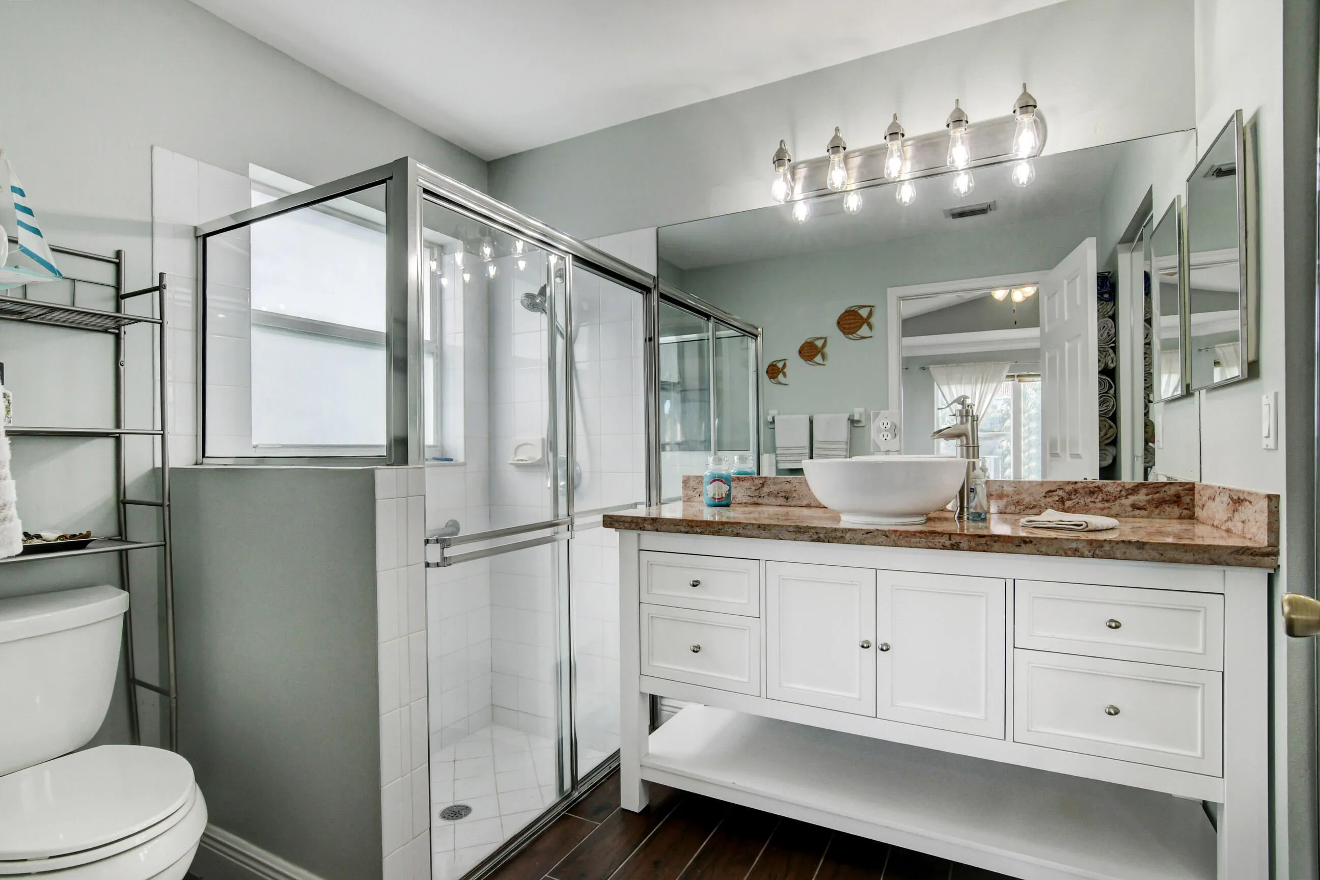 Master bathroom