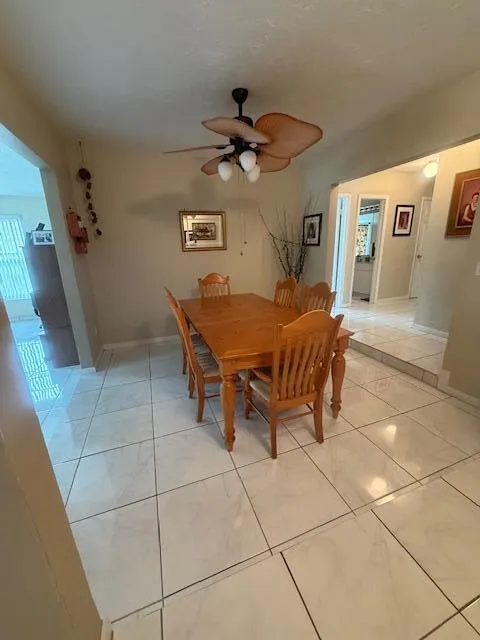 formal dining area