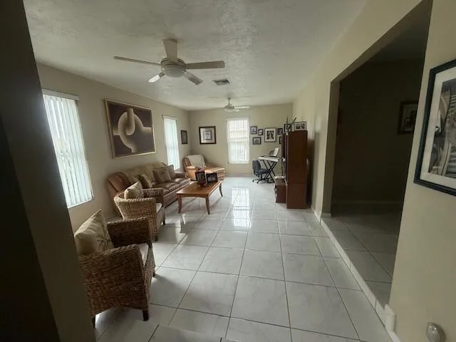 split level living room