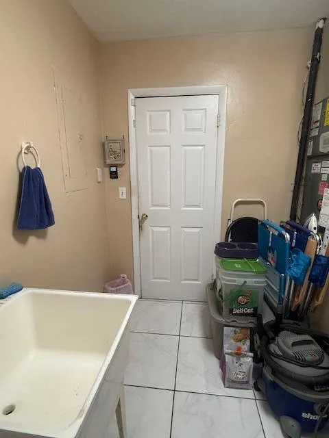 door to garage