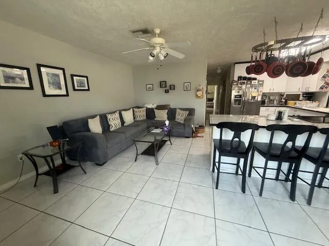 family room and seating for eating