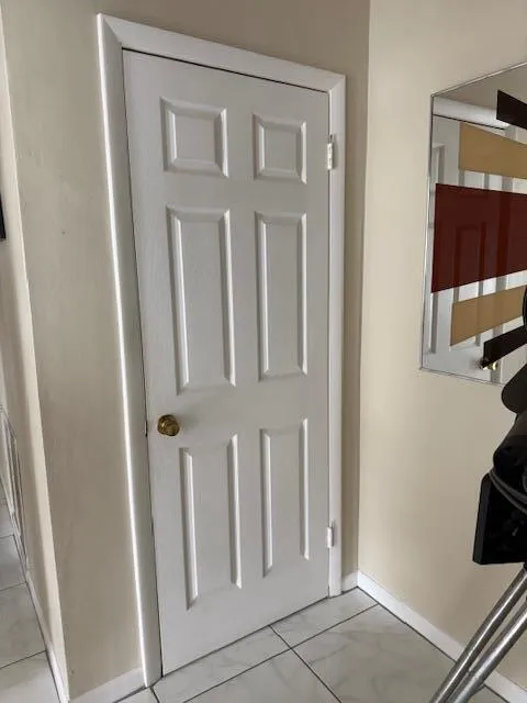 entry coat & storage closet