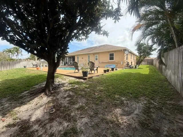 back corner of home